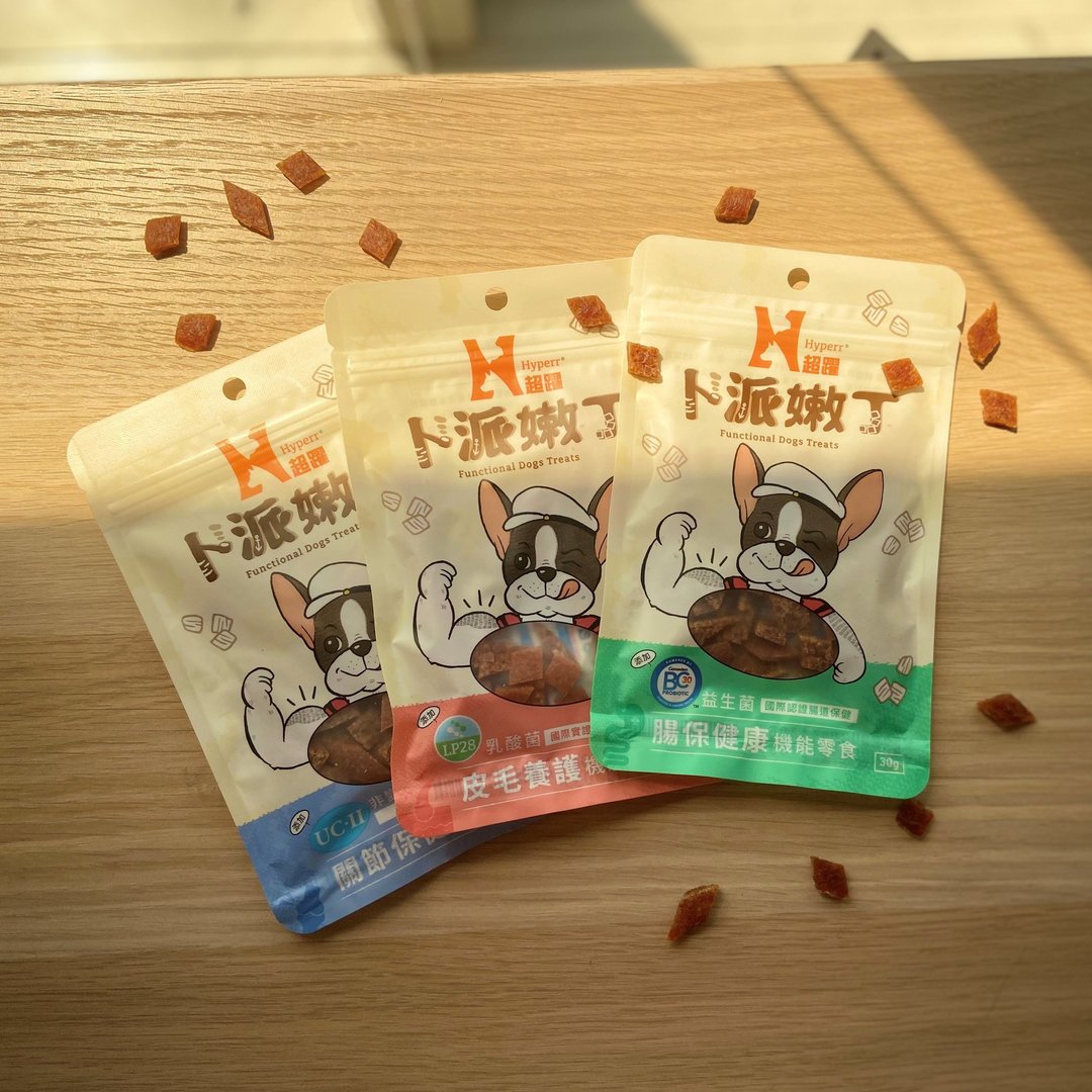 【狗零食】Hyperr超跃 卜派嫩丁-狗狗保健零食 关节 肠胃 皮毛 - 零食/点心 - 新鲜食材 