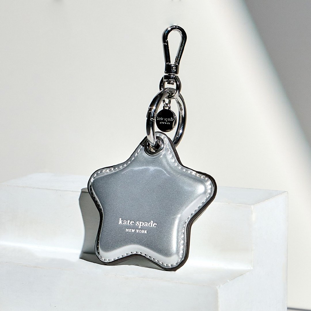【kate spade】AirTag 保护套 星星 - 其他 - 塑料 白色