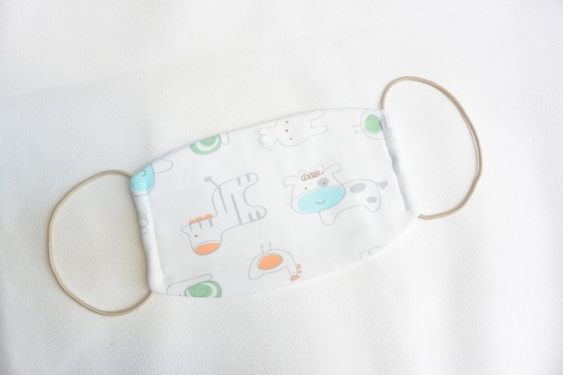 手作口罩 - 斑马小牛 - 口罩 - 纸 白色