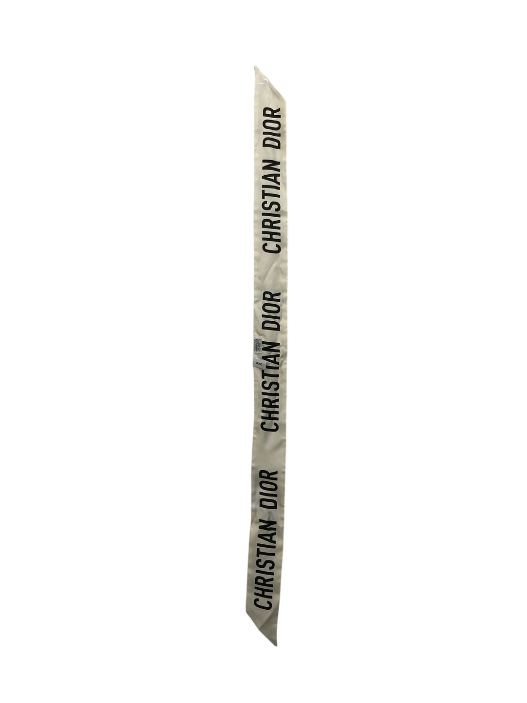【日本直送 名牌中古包】Christian Dior Toile de Jouy Sauvage Mitzah 丝巾 白色 狮子 丝绸 tg52bh - 丝巾 - 丝．绢 白色