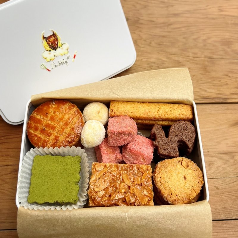 经典铁盒饼干(10盒以上才出货 - 手工饼干 - 新鲜食材 