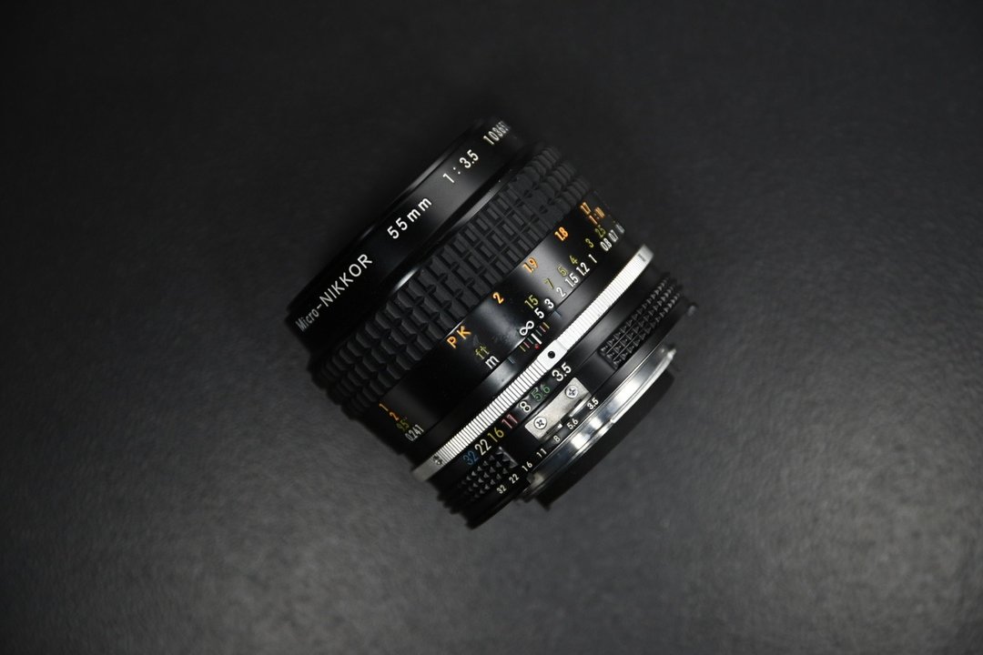【经典古物】尼康 Nikon Micro-Nikkor 55mm F3.5 Ai 微距手动镜 - 相机 - 其他材质 