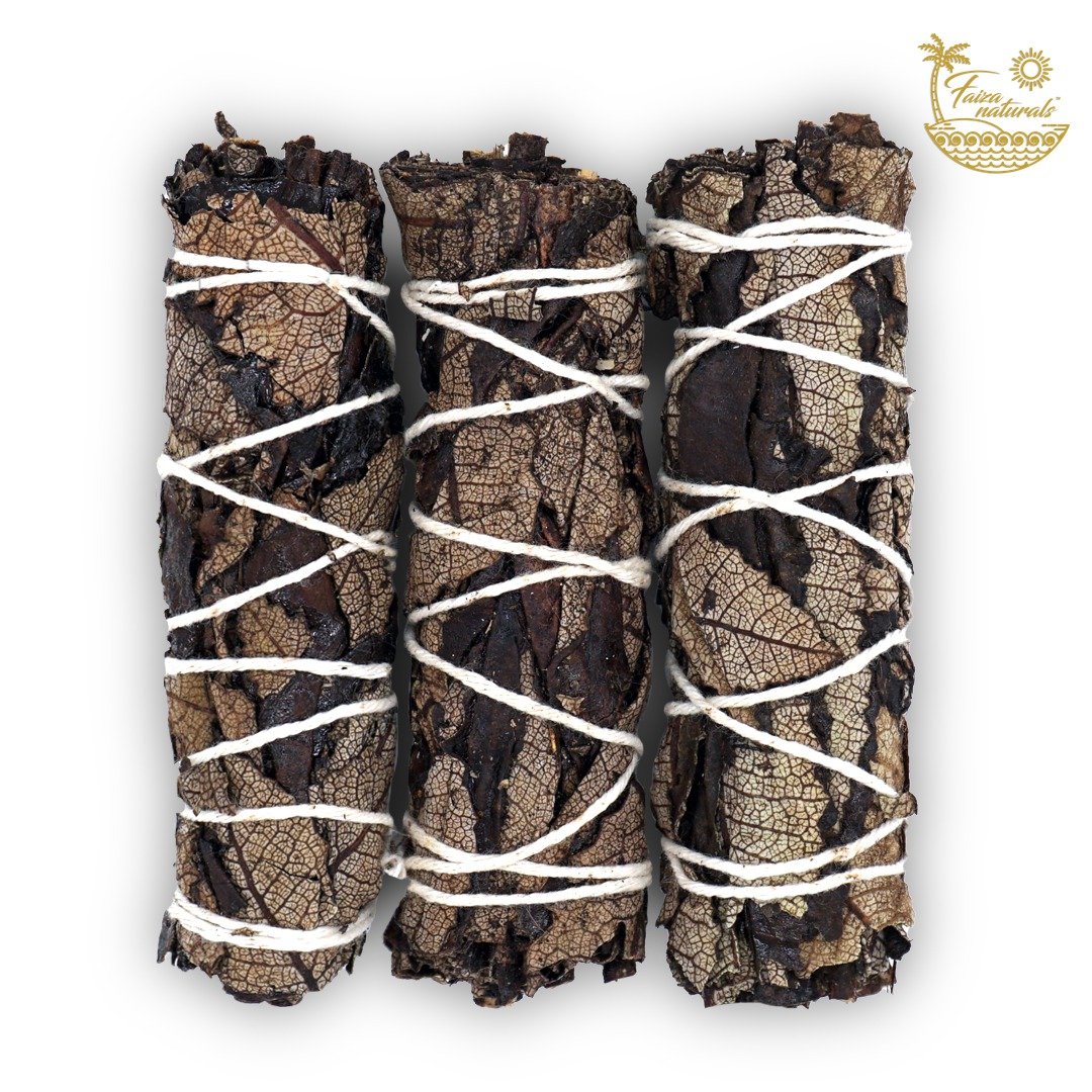 Faiza Naturals 加洲黑鼠尾草烟薰棒 4寸 一束 真空包装 - 香薰/精油/线香 - 植物．花 黑色