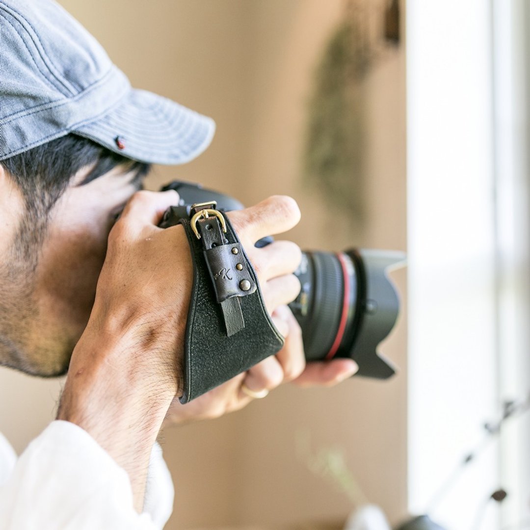 The camera strap / hand strap single-lens reflex camera specifications - tan - 相机背带/脚架 - 真皮 黑色