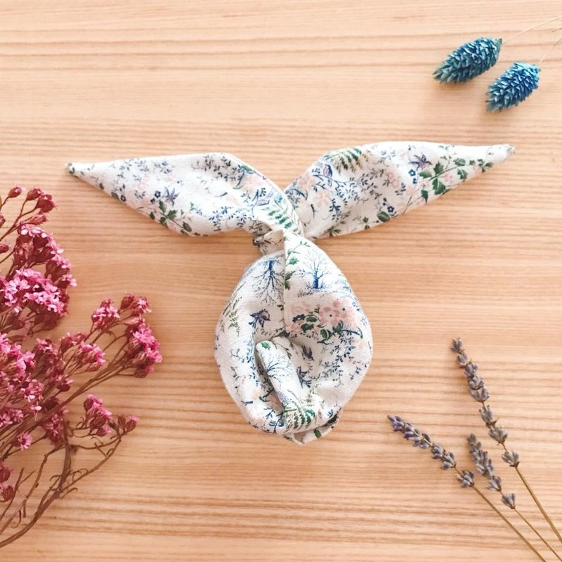 小日子 手工发带 限量发带 铁丝款 发带 - 发饰 - 棉．麻 白色