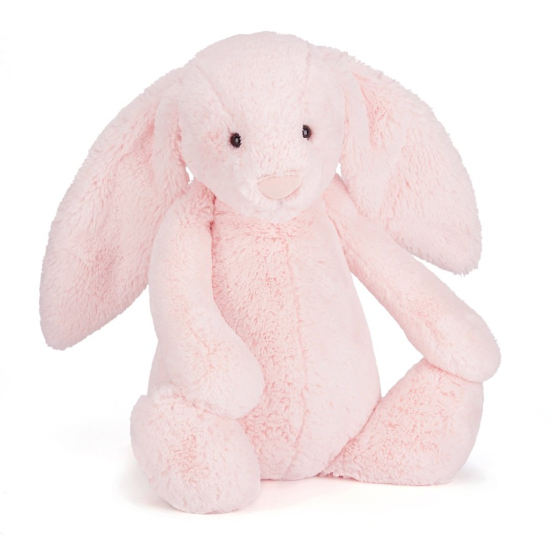 Bashful Pink Bunny 宝贝粉兔 51cm - 玩偶/公仔 - 聚酯纤维 粉红色