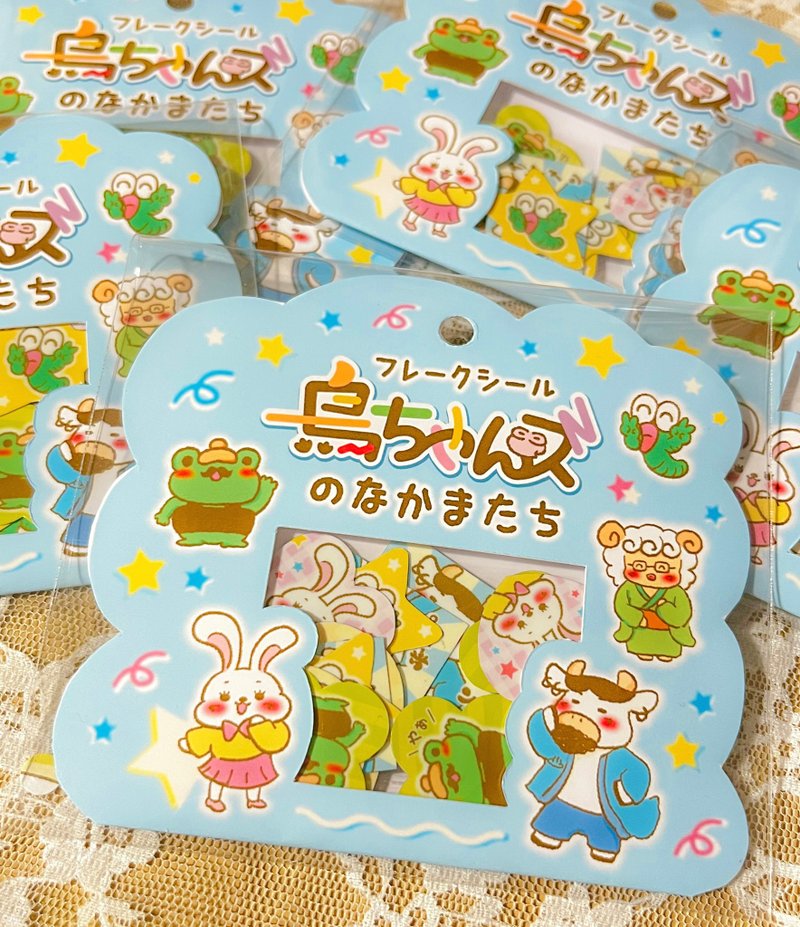 [片状贴纸]雀酱的朋友们 - 贴纸 - 其他材质 