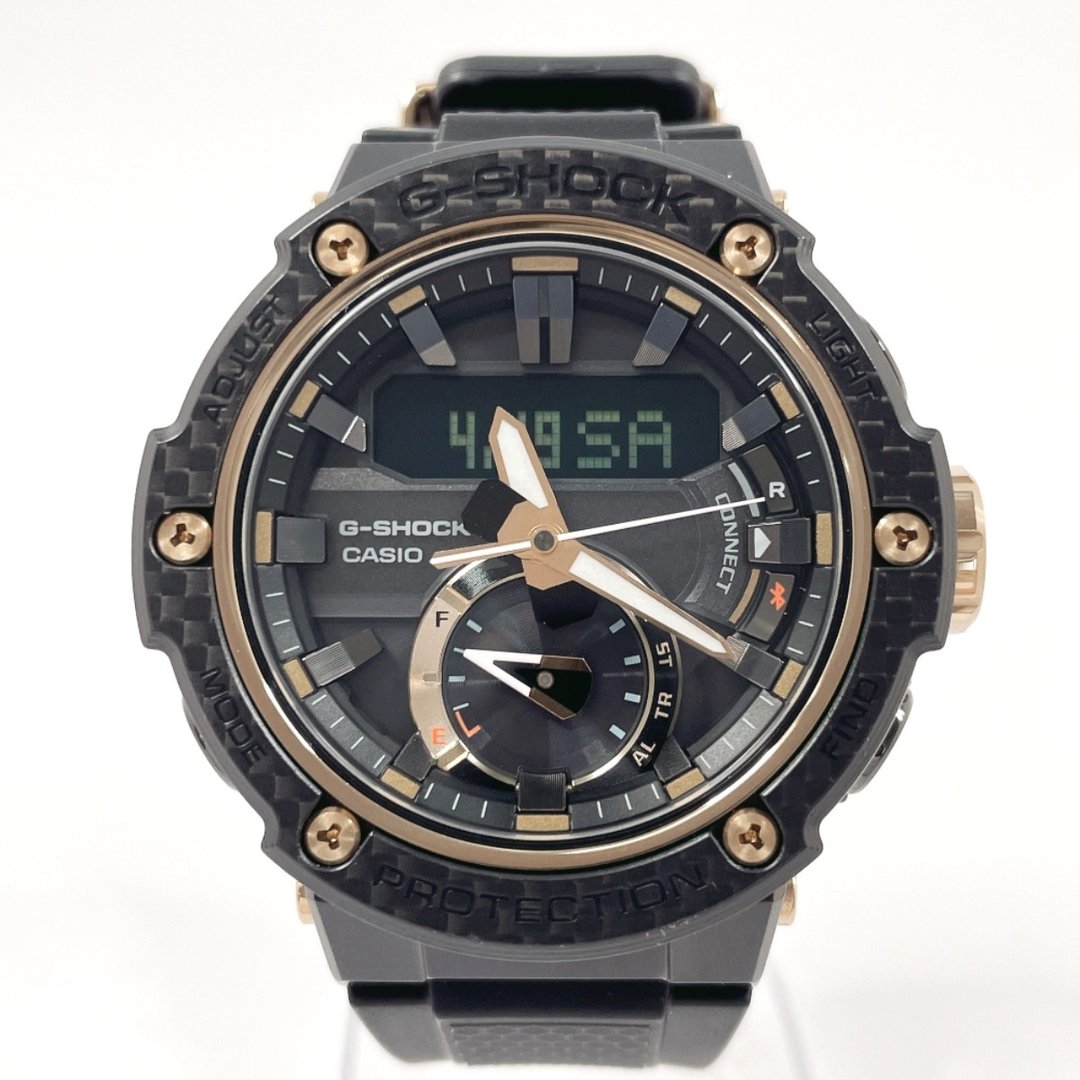 [日本直邮，二手，状况良好] Casio CASIO 手表 GST-B200X G-SHOCK G-STEEL不锈钢/橡胶黑 - 女表 - 不锈钢 黑色