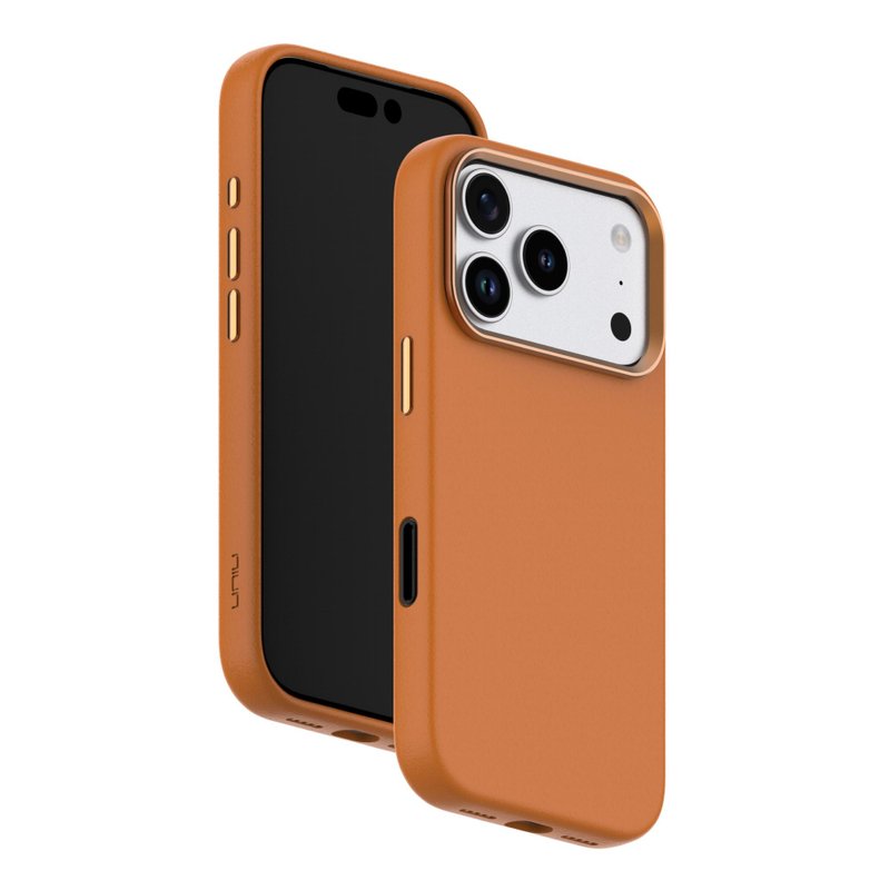 【UNIU】SENSA科技磁吸皮革壳—磁吸式iPhone17Pro/ProMax - 手机壳/手机套 - 人造皮革 多色