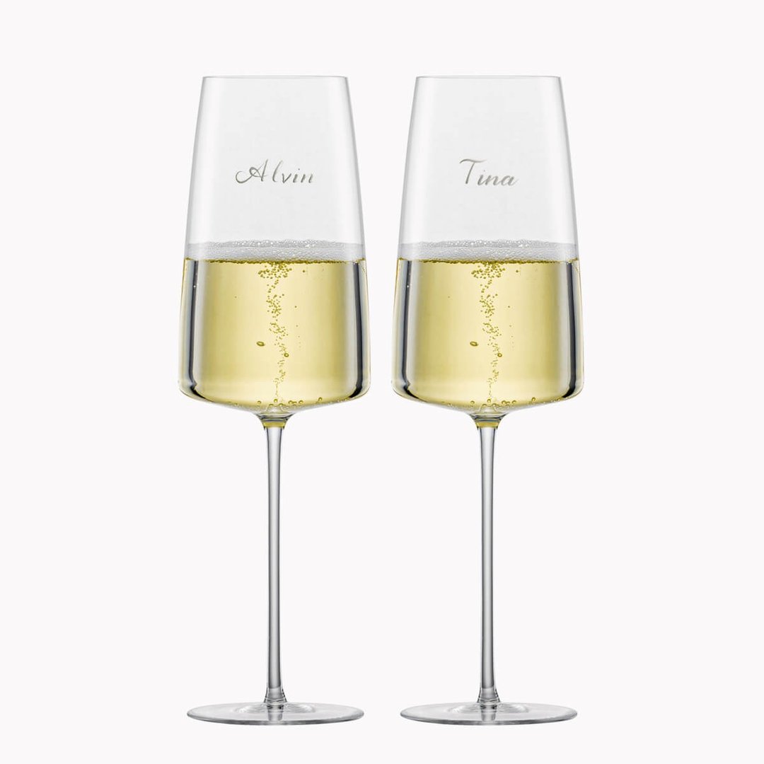 (一对价)407cc【SCHOTT ZWIESEL1872手工杯】SIMPLIFY香槟杯对杯 - 酒杯/酒器 - 玻璃 透明