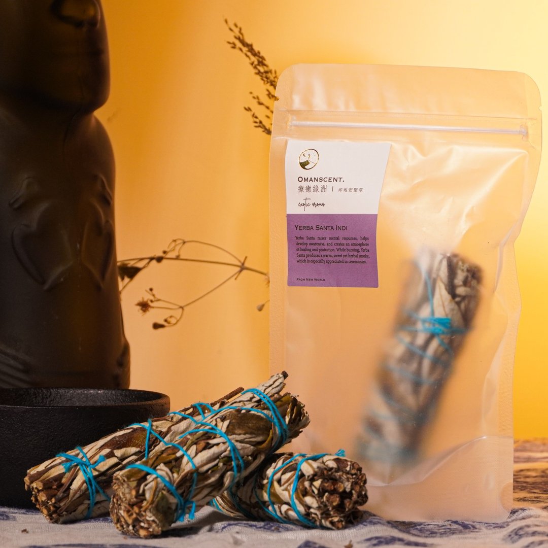 印地安圣草-【疗愈绿洲 AMIN omanscent.】 - 蜡烛/烛台 - 植物．花 