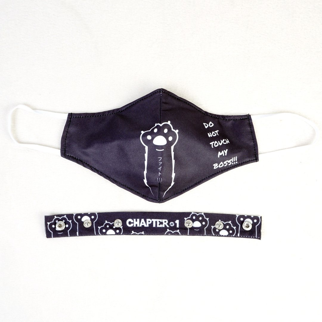 3 PCS 3D Mask Microfiber Anti Droplet Fabric MASK layers Dust Protect Resistance - 口罩 - 其他材质 白色