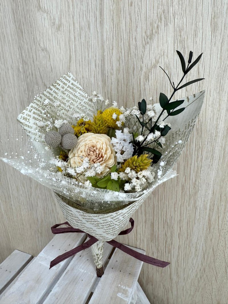 毕业季主题花卉 扩香索拉花小花束-1 - 干燥花/捧花 - 植物．花 