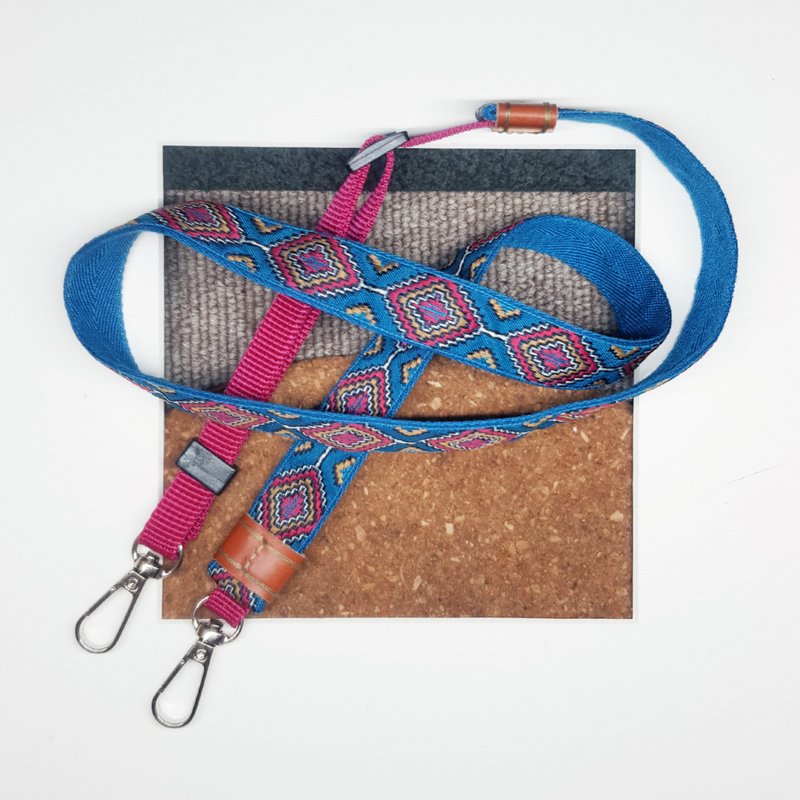 【男子日日】精选8折起手机背带 万用背带 相机背带 带YA中 - 挂绳/吊绳 - 其他人造纤维 蓝色