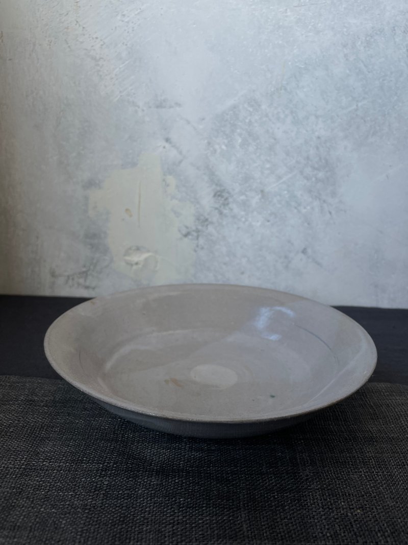@studio_florero 绞胎 浅盘 | 壶承 | 饰品盘 - 盘子/餐盘/盘架 - 陶 灰色