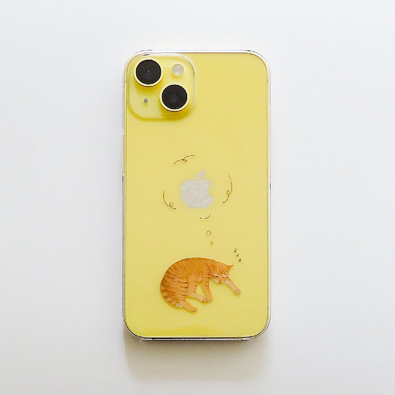 梦见猫咪 iPhone 保护壳【支持 iPhone 17 / Air】 - 手机壳/手机套 - 塑料 透明