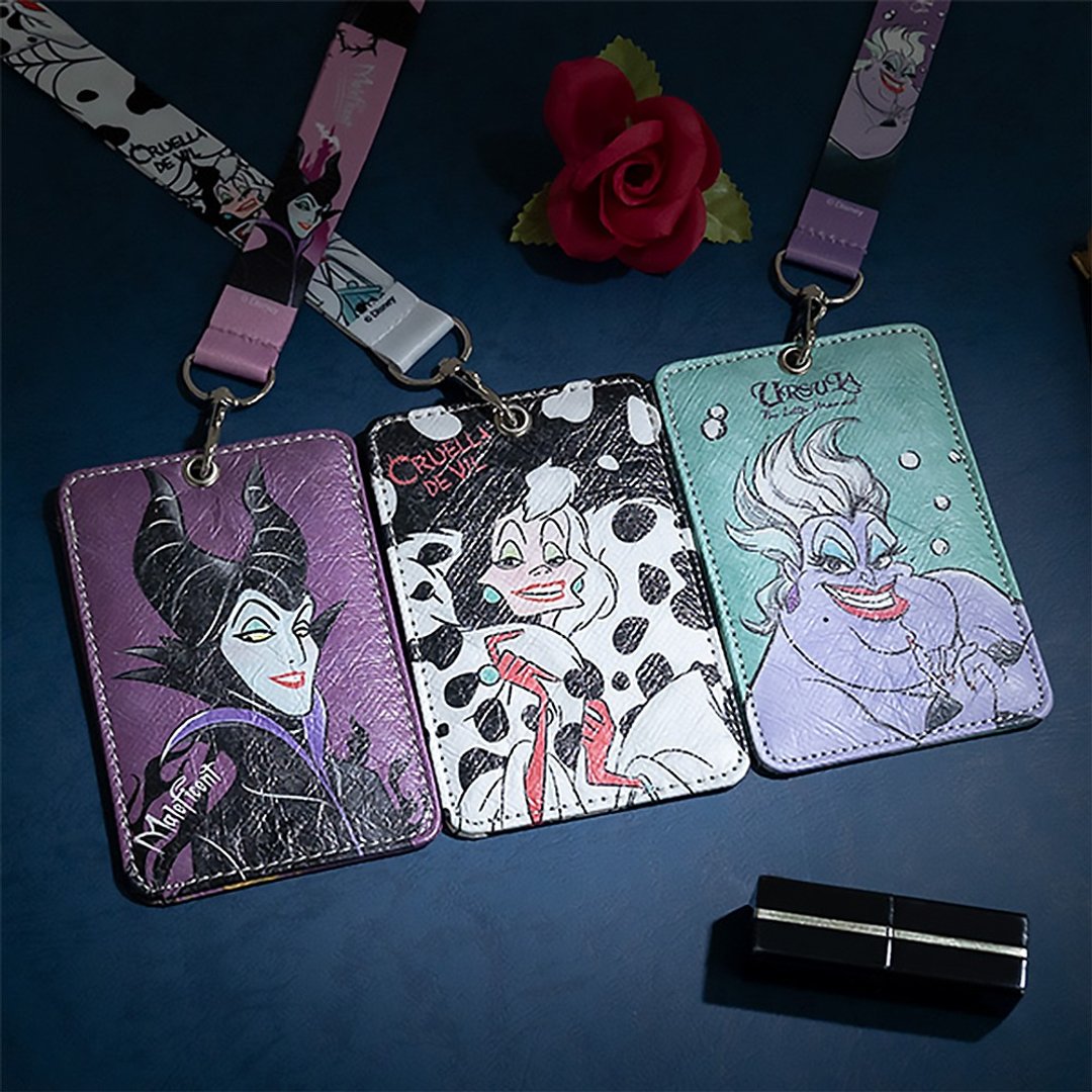 迪士尼 Disney 反派安全扣挂绳证件套 证件夹 识别证套 卡夹 - 证件套/卡套 - 其他材质 