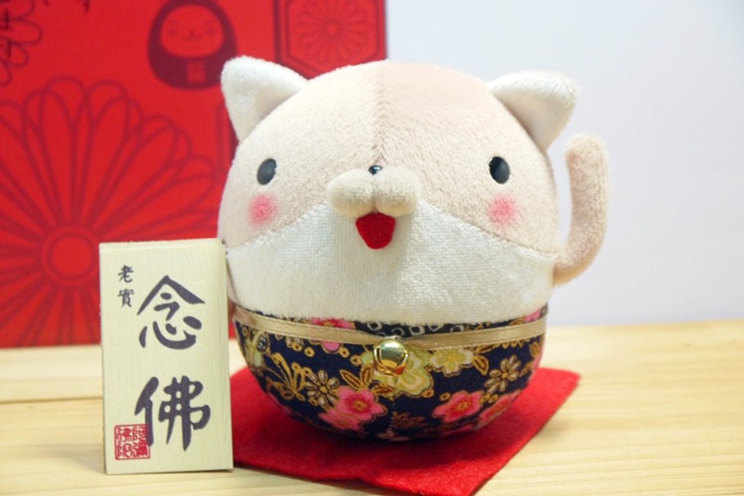 Bucute招财猫摆饰娃娃/祈福/爱情/手工/礼物/快速到货/新年/限量/姻缘/念佛 - 摆饰 - 新鲜食材 多色