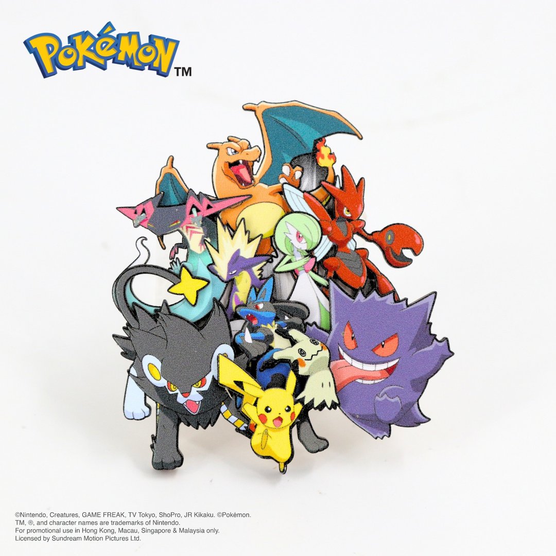 Pokémon磁石贴 - Pokémon集合 居家装饰 宝可梦 - 冰箱贴/磁贴 - 木头 多色