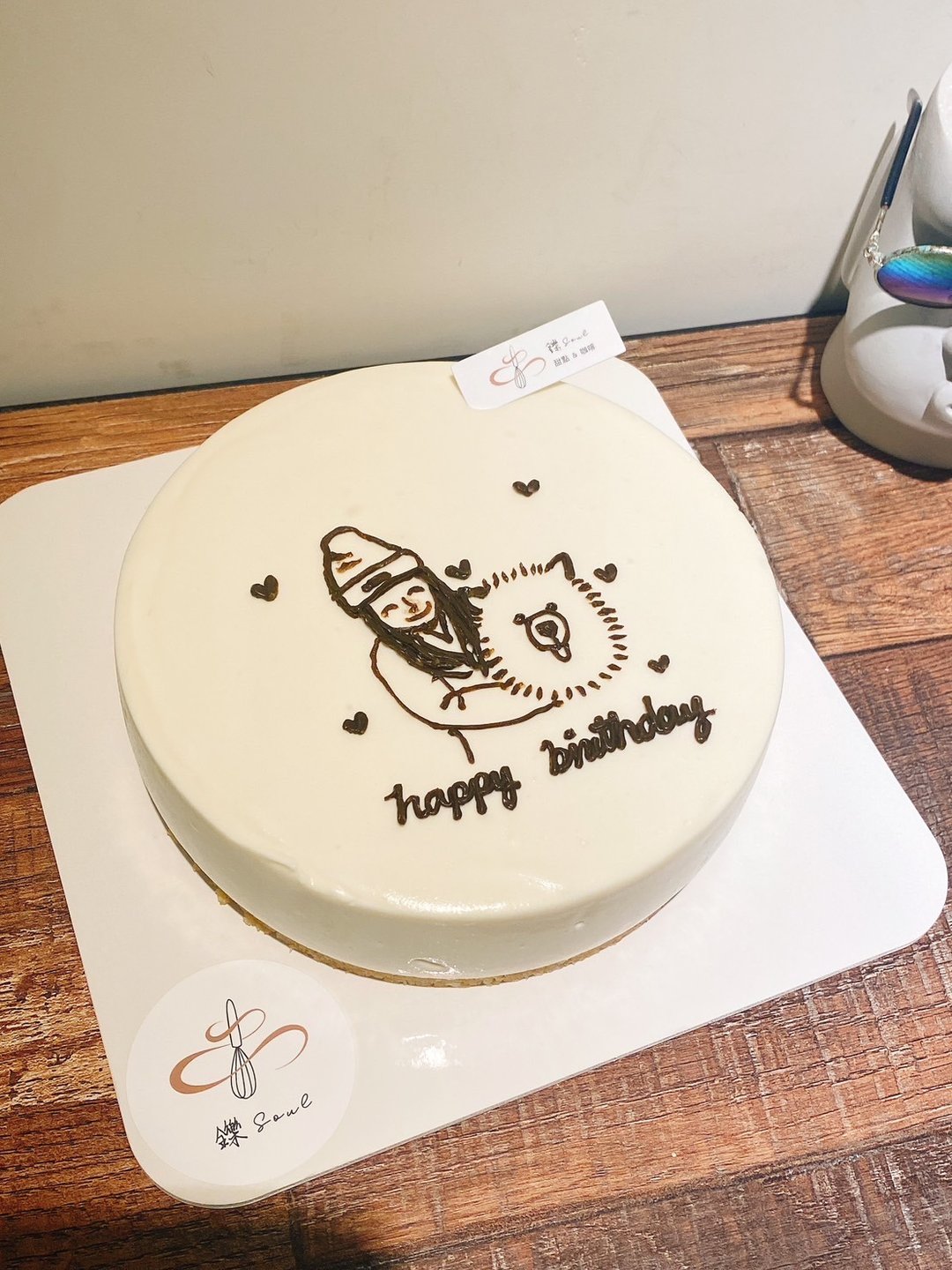 定制化蛋糕 原味重奶酪 奶酪蛋糕 韩系绘图 人像绘图 生日蛋糕 - 蛋糕/甜点 - 新鲜食材 