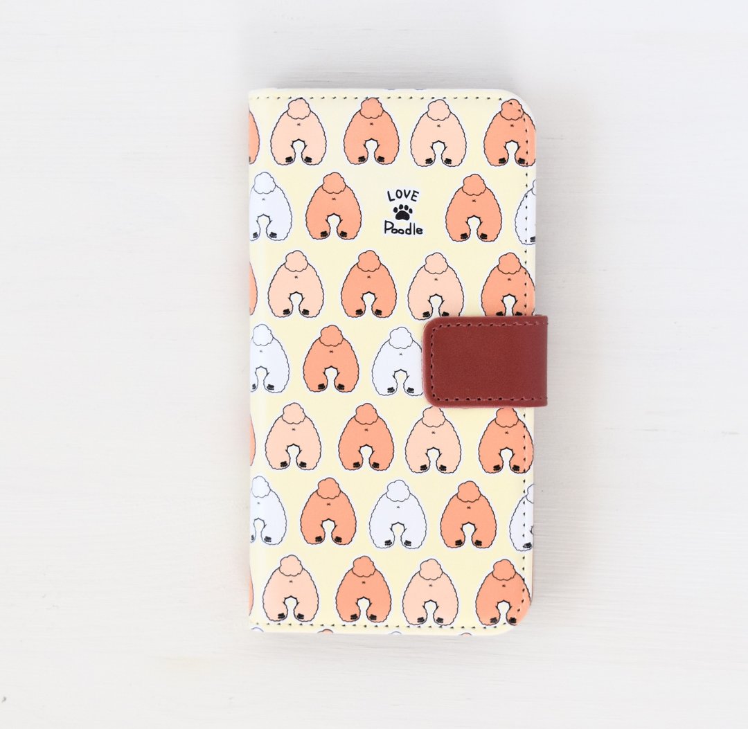 Poodle butt phone cover - 手机壳/手机套 - 其他材质 多色