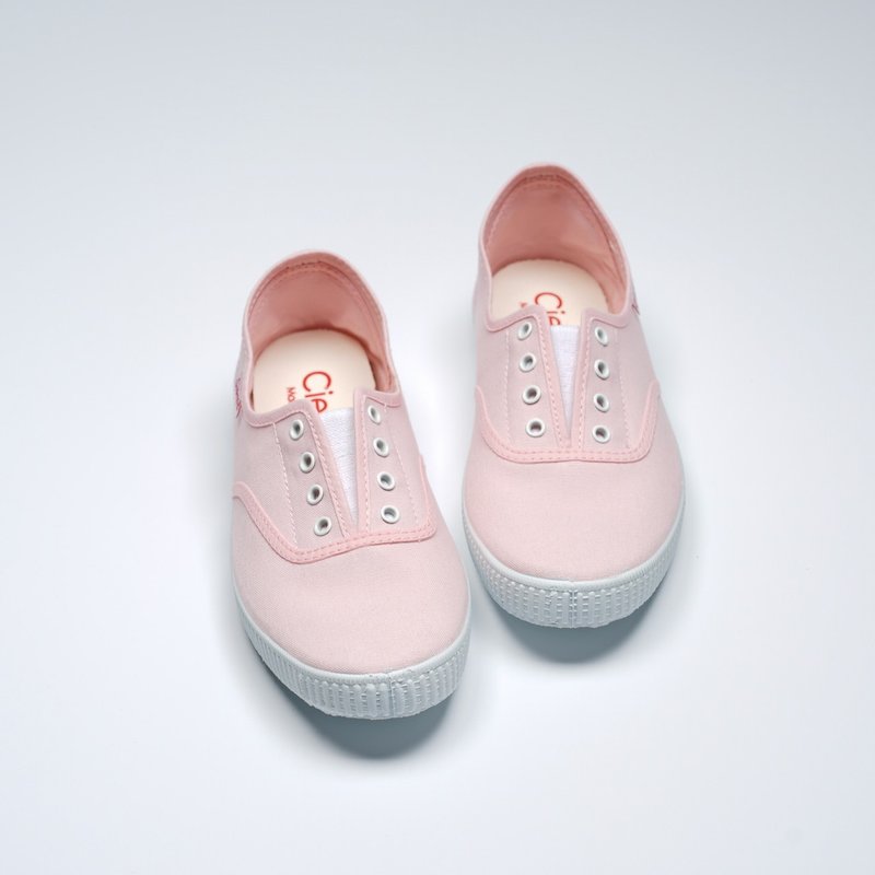 西班牙国民帆布鞋 CIENTA 55000 03 淡粉红色 经典布料 大人 - 女款休闲鞋 - 棉．麻 粉红色