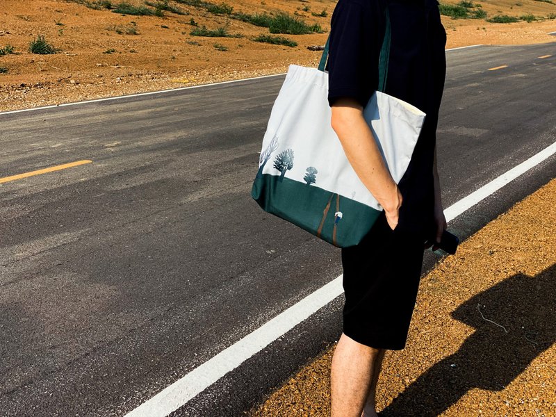 Shoulder bag : Doi mae tho wild - 侧背包/斜挎包 - 聚酯纤维 绿色