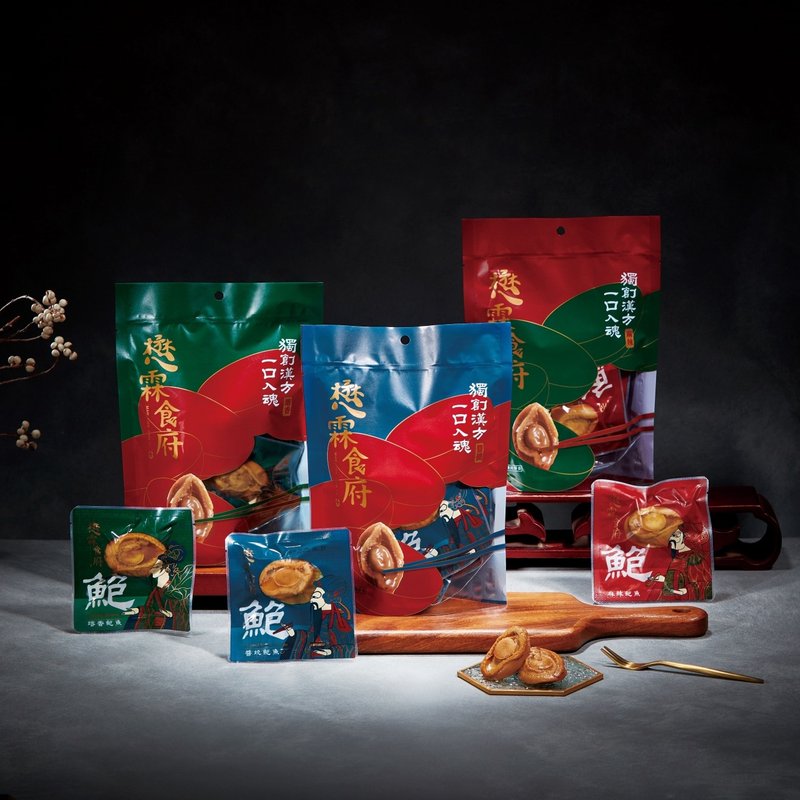 一口鲍鱼八仙过海套组(综合口味)(2025 台中市指定伴手礼) - 零食/点心 - 其他材质 
