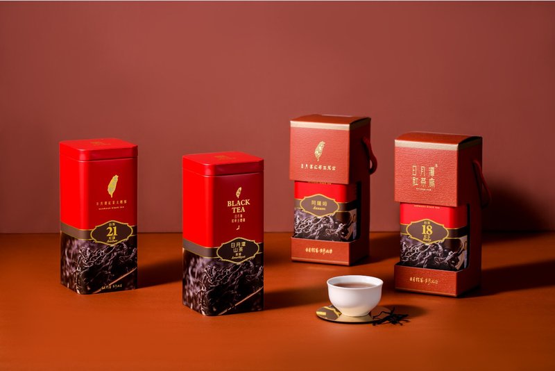 顶级单罐-台茶8号、台茶18号、台茶21号红韵、紫芽山茶、蜜香红茶 - 茶 - 新鲜食材 红色