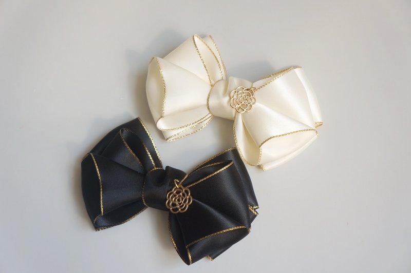 F1-自动夹弹簧夹(L&M)- 公主夹发夹浏海夹侧夹/马尾夹 - 发饰 - 其他材质 多色