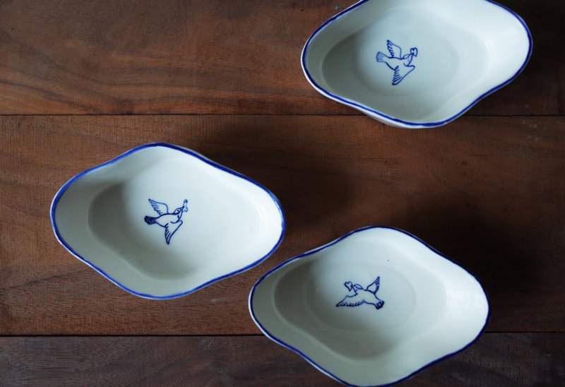 云端情人【古典版】 小碟 - 浅碟/小碟子 - 陶 白色