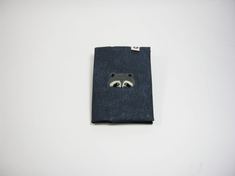 ●作作小浣(牛仔布 深蓝)__作作 zuo zuo手制羊毛毡笔记本 - 笔记本/手帐 - 棉．麻 蓝色
