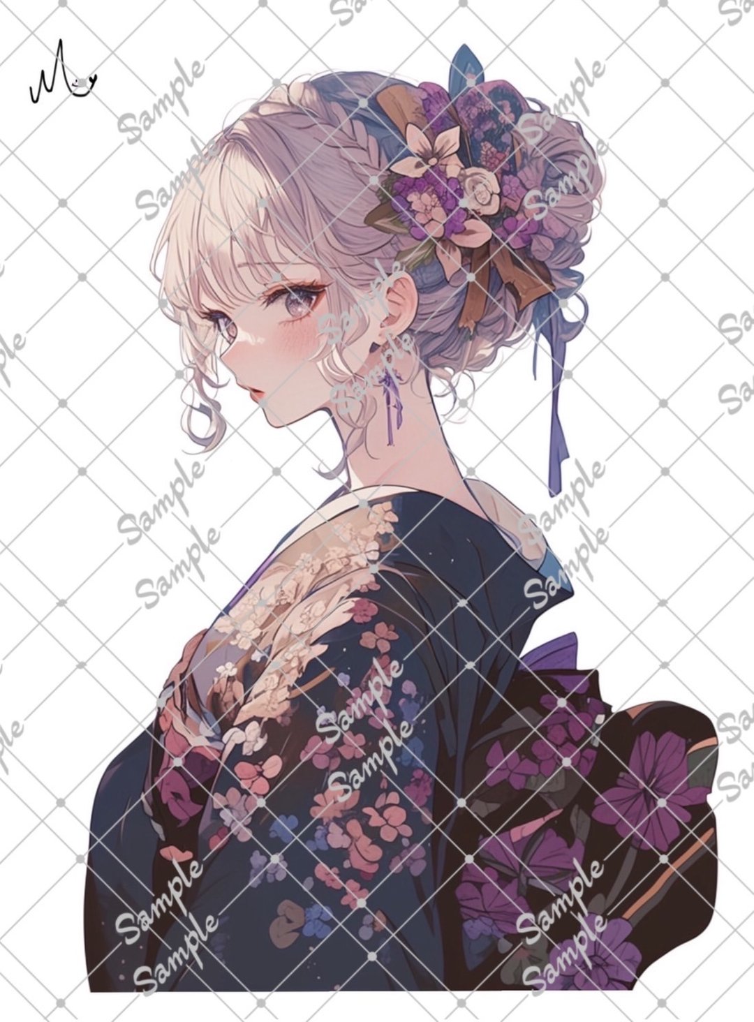 原创人物贴纸 8月新品 - 贴纸 - 纸 