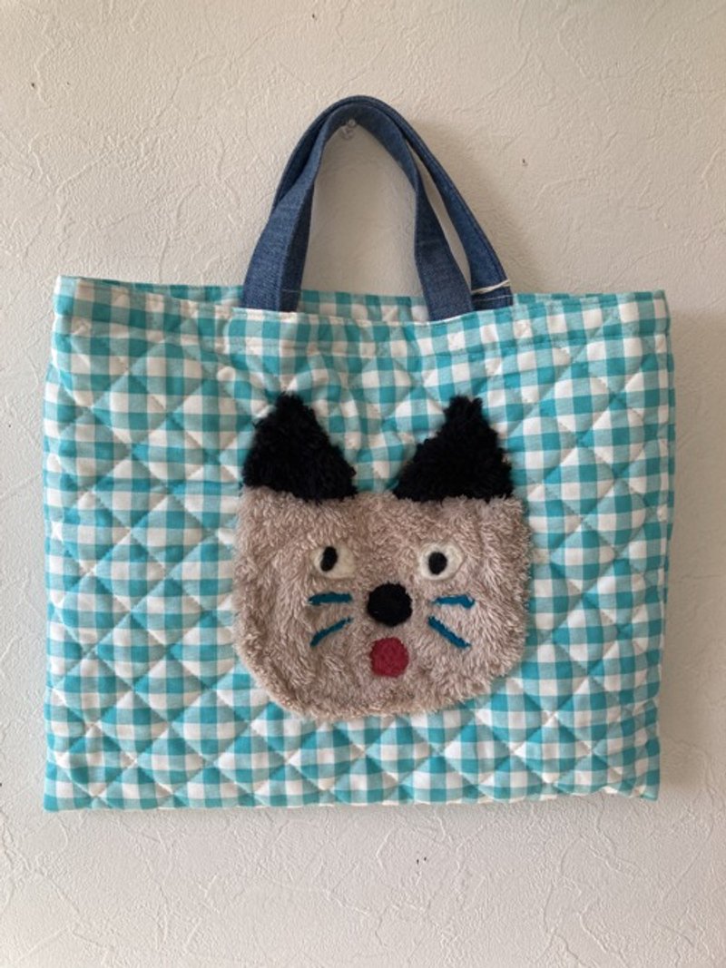 Quilted bag ② - 手提包/手提袋 - 棉．麻 