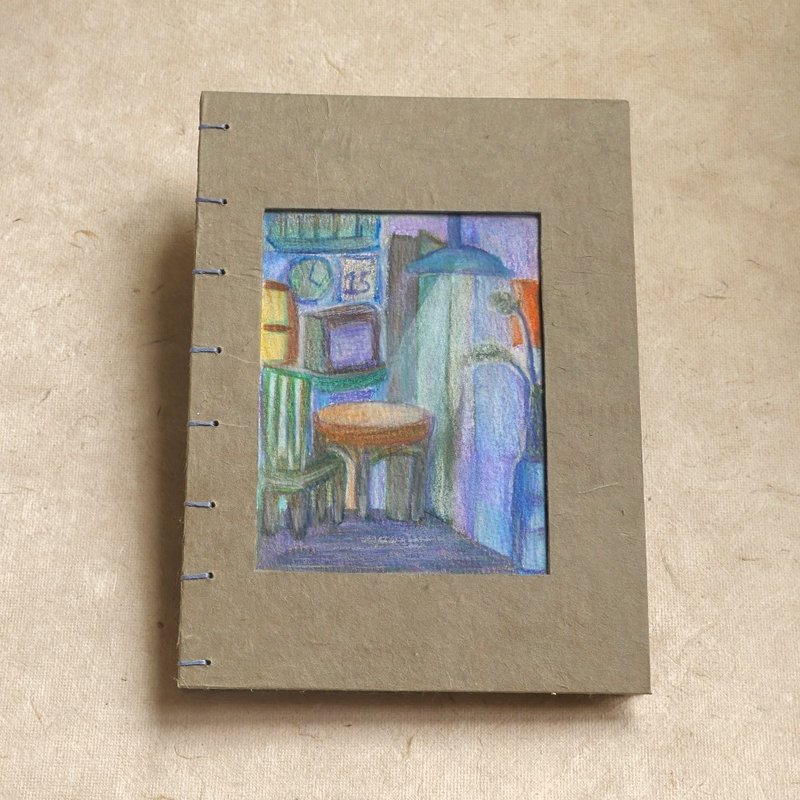 手工书/手工绘画笔记本/手工装订/日记本 - 笔记本/手帐 - 纸 多色