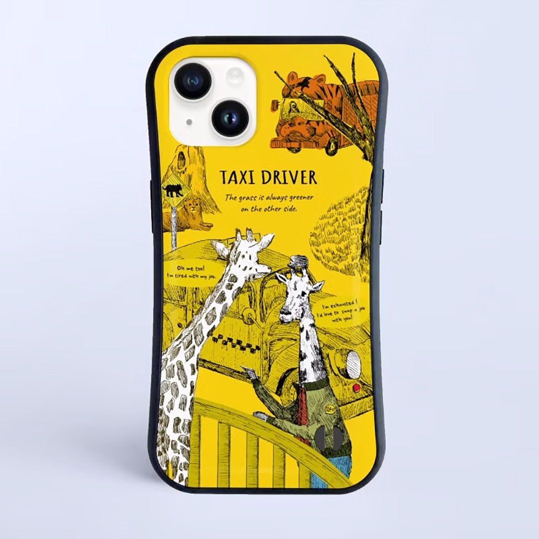 The Grass is Always Greener / 耐冲击握感iPhone保护壳 - 手机壳/手机套 - 塑料 白色