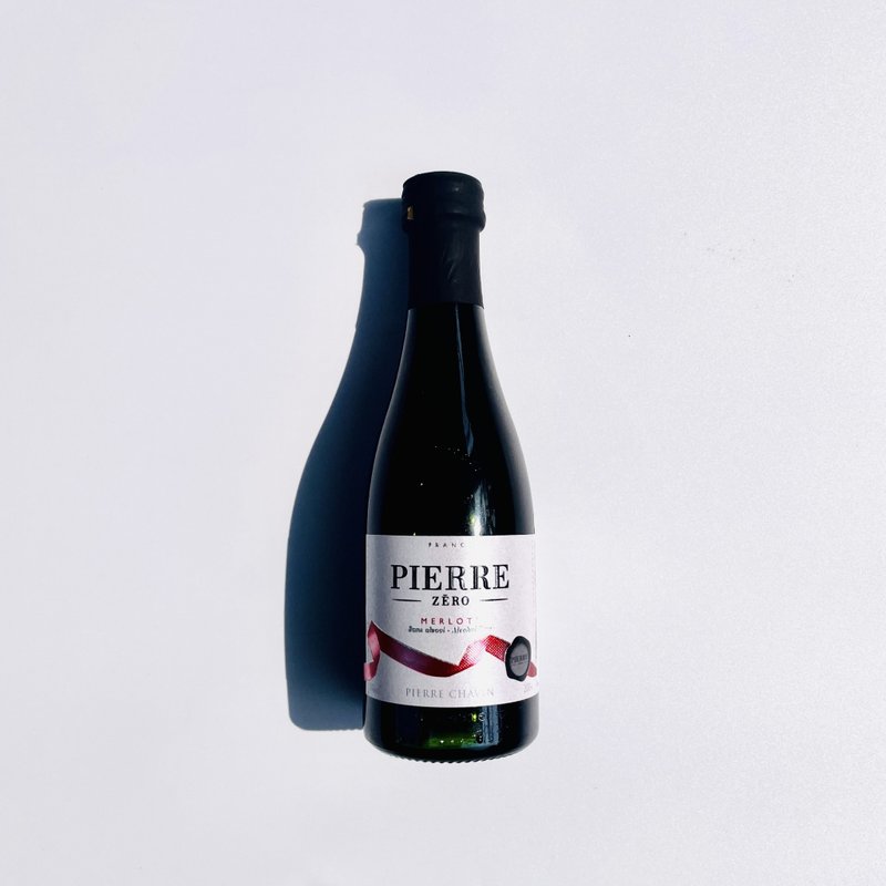 法国 CHAVIN 夏凡 经典梅洛无酒精红酒风味饮 200ML Vegan 全素 - 果汁/蔬果汁 - 玻璃 黑色