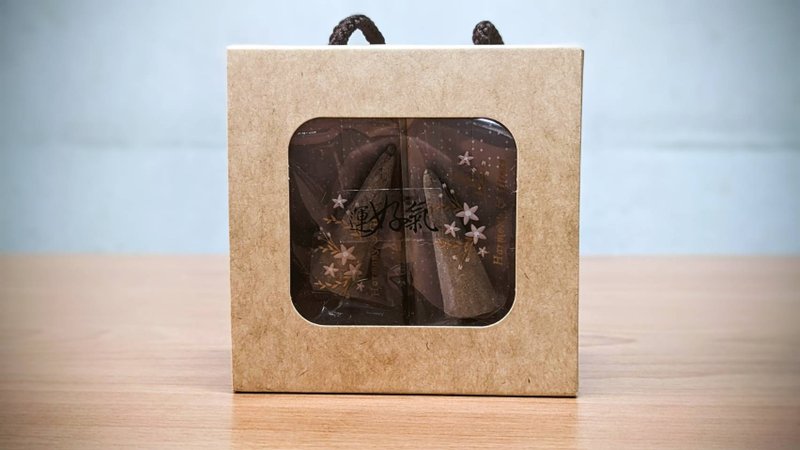 【运好气】龙宫舍利静心檀香塔。能量磁场净化.安神.7 入 - 香薰/精油/线香 - 精油 橘色