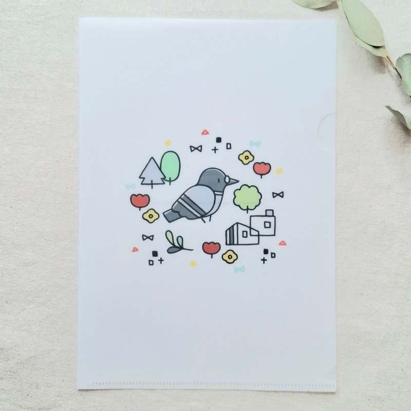 poppo town 鸠子的透明文件夹 - 文件夹/资料夹 - 塑料 