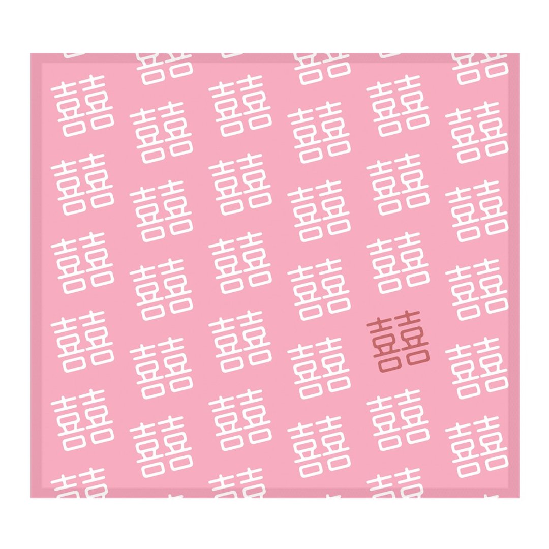 【布漾】印花万用布 双喜 双囍 超细纤维=手机=平板=笔电=原创 - 眼镜盒/眼镜布 - 其他材质 多色