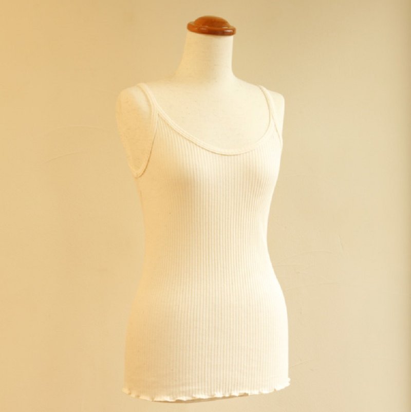 地球树公平贸易fair trade -- 女士有机棉细肩带背心 - 女士内衣裤 - 棉．麻 