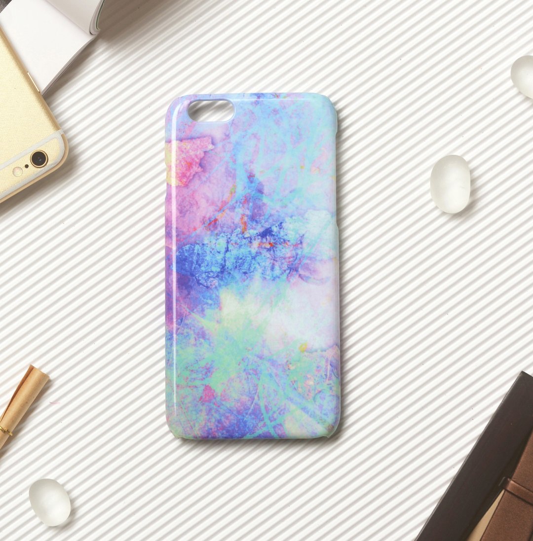 迷紫慧星-iPhone原创手机壳/保护套 - 手机壳/手机套 - 塑料 紫色