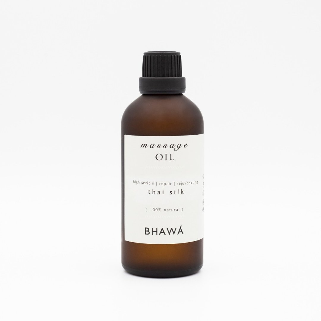 香港现货 泰国 BHAWA SPA 専用 泰国丝绸按摩油 100ml - 身体护肤/按摩油 - 精油 
