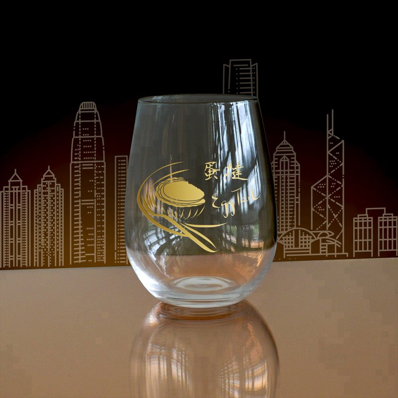 Hong Kong纪念礼物|特色雕刻礼物 香港美食纪念礼物 威士忌对杯 - 酒杯/酒器 - 玻璃 