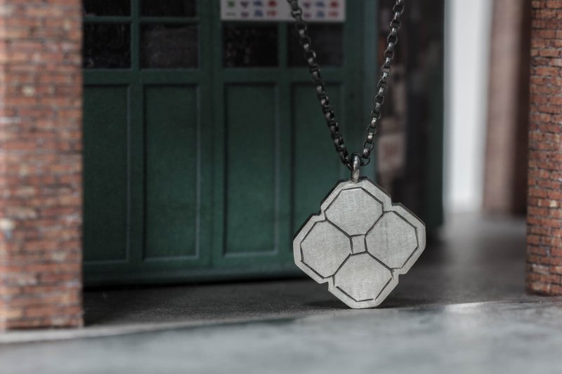 原本是红砖色 项链 - 项链 - 其他金属 灰色