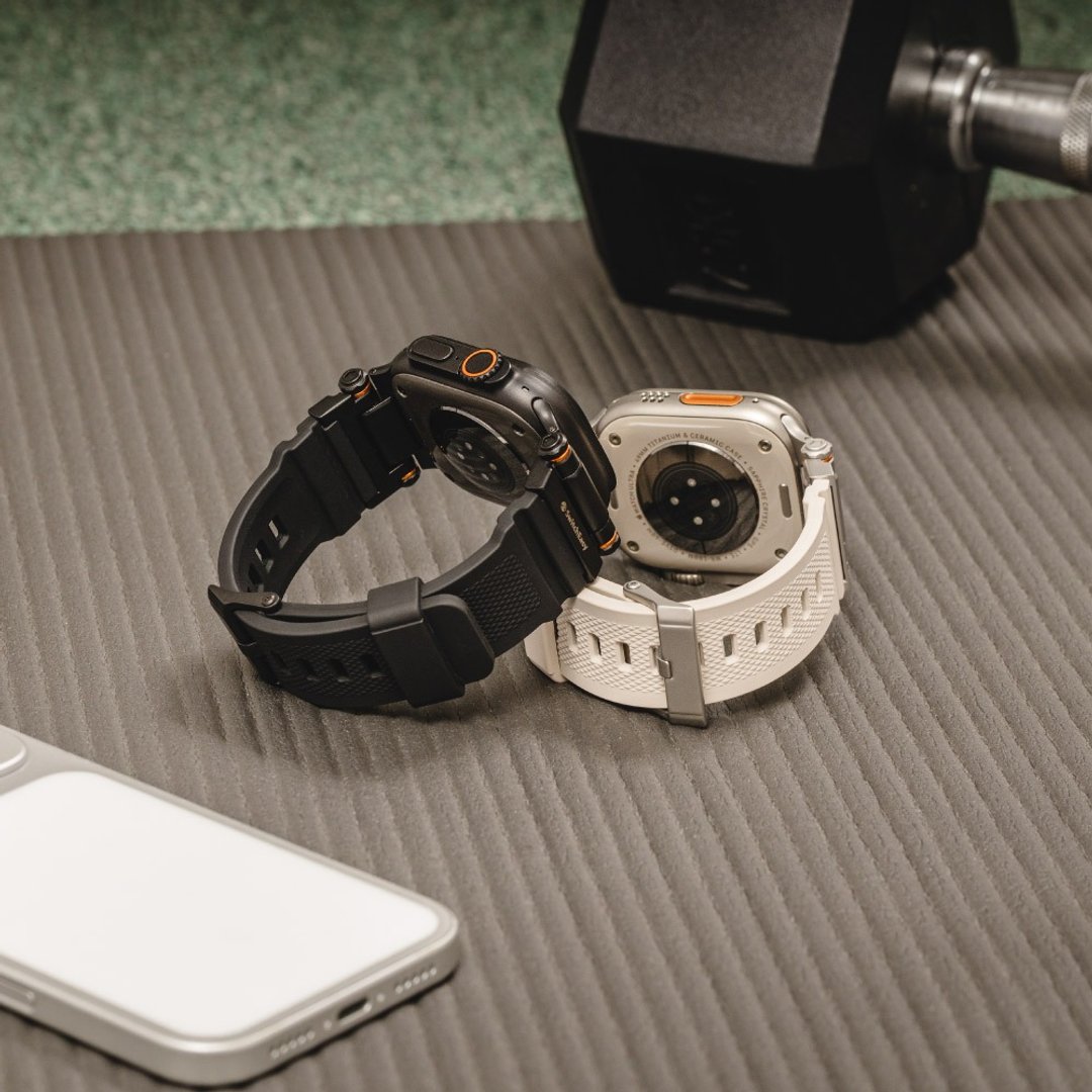 【最新 Watch 适配】Rugged 硅胶防水表带 44/45/46/49mm - 表带 - 其他材质 
