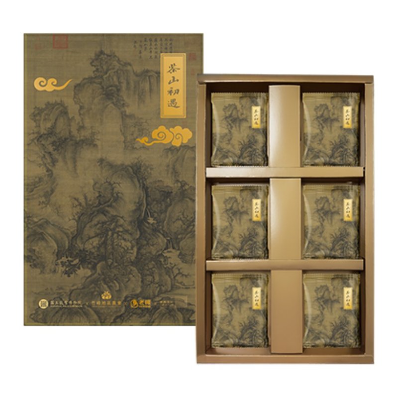 【老杨方块酥】茶山初遇礼盒(国立故宫博物馆x老杨食品x竹崎农会) - 手工饼干 - 其他材质 