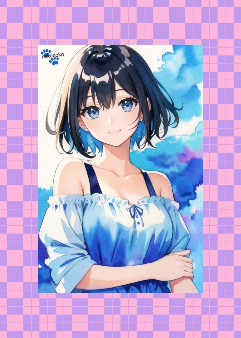 原创人物贴纸 No.64 - 贴纸 - 纸 多色