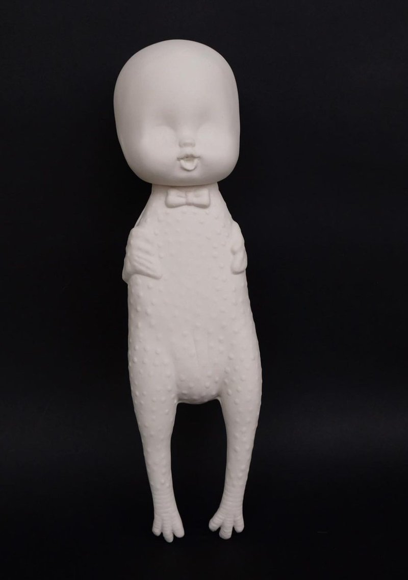 BB 鸡 - 摆饰 - 陶 白色