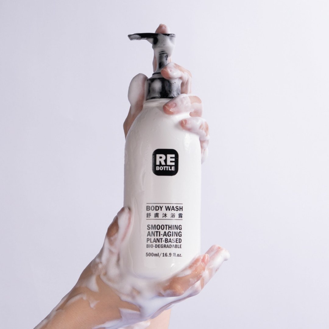 ZERO BOTTLE - 舒肤沐浴露 - 卫浴用品 - 环保材料 白色